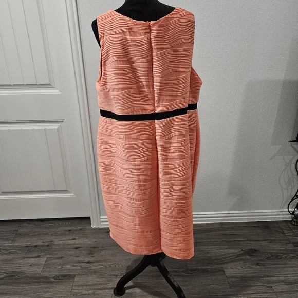 Stunning Peachy-Mango Dream Dress - Picture 2 of 4